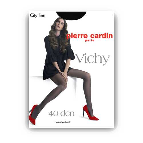 Колготки женские Pierre Cardin VICHY 40 черные 3 (M) в Wildberries