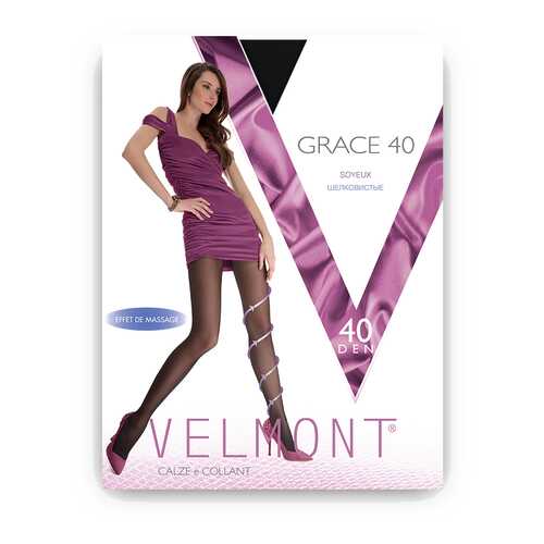 Колготки женские VELMONT VN GRACE 40 черные 2 в Wildberries