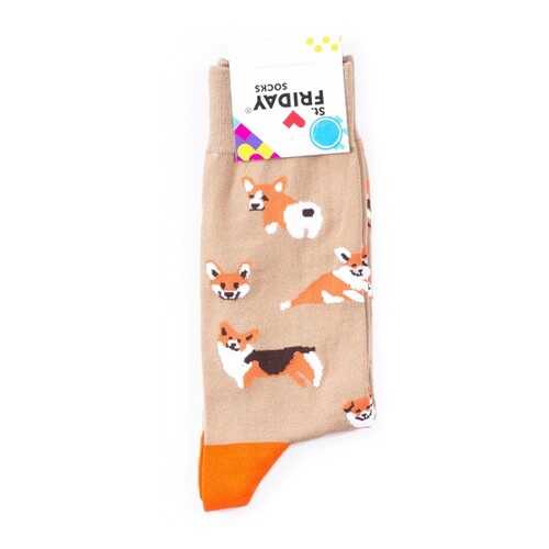 Носки St.Friday Socks Корги разноцветные 42-46 в Wildberries