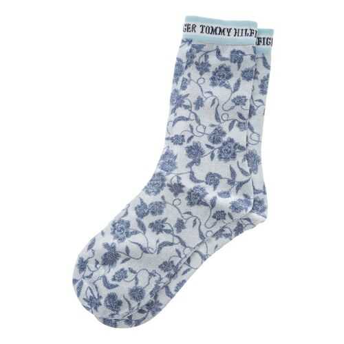 Носки женские Tommy Hilfiger 320328001 синие 39-42 US в Wildberries