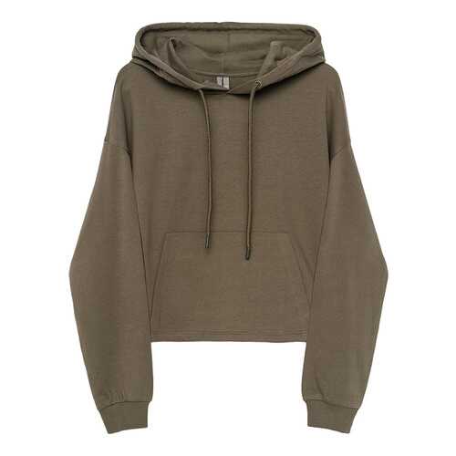 Толстовка женская befree 2031378480 зеленая M в Wildberries