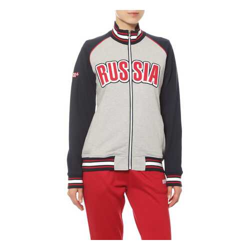 Толстовка женская BOSCO 25KP29 синяя M в Wildberries