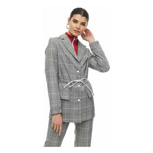 Пиджак женский URBAN TIGER 12.025719 серый L в Wildberries