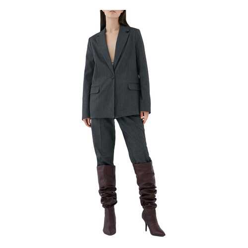 Жакет женский ZARINA 328234624 серый 44 в Wildberries
