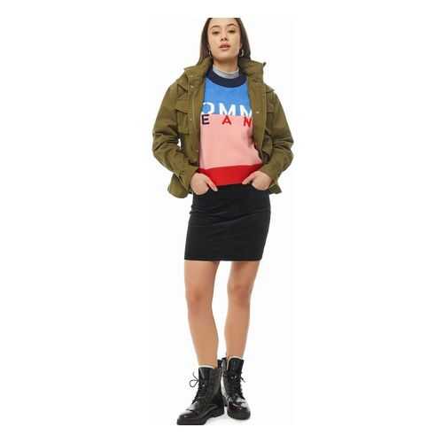 Куртка женская Tommy Jeans DW0DW07099 MRV зеленая S в Wildberries