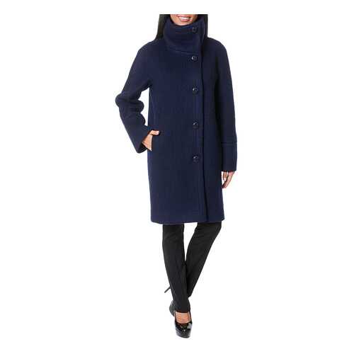 Пальто женское Argent AZWS7084 синее 52 RU в Wildberries