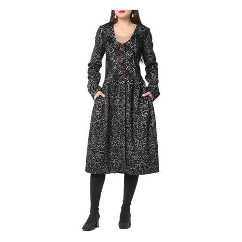 Пальто женское GOTSHER AMBER 190149 черное 48 EU в Wildberries