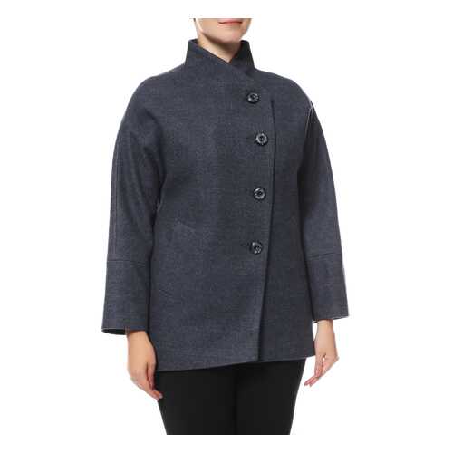 Пальто женское КОРУ-СТИЛЬ КС-294/2 синее 46 RU в Wildberries