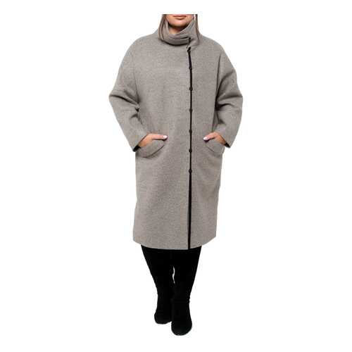 Пальто женское KR 0791 серое 54 RU в Wildberries