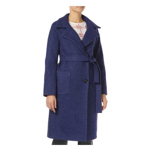 Пальто женское TWELVE MONTHS М29DB0006 синее 46 RU в Wildberries