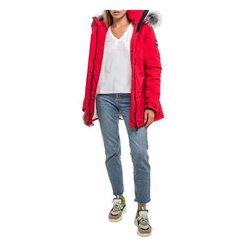 Парка женская DASTI 804DS201963144 красная S в Wildberries