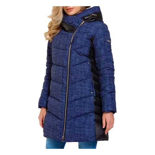 Пуховик-пальто женский Amimoda AM9729-98 синий 46 RU в Wildberries