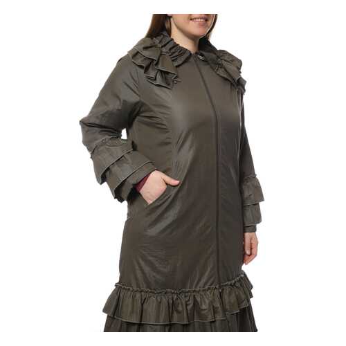 Тренч женский Анора А-2187 зеленый 48 RU в Wildberries
