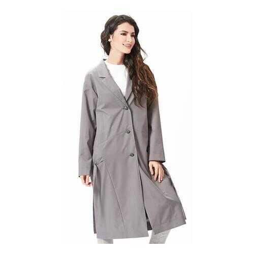 Тренч женский D`imma fashion studio 2058 серый 42 EU в Wildberries