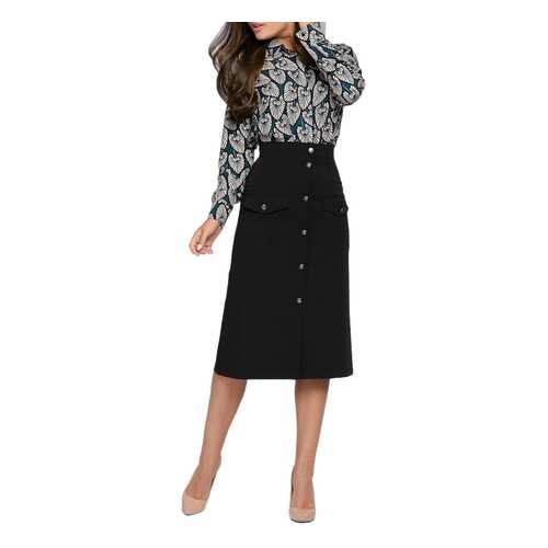 Блуза женская D&M by 1001DRESS DM01693EM зеленая M в Wildberries