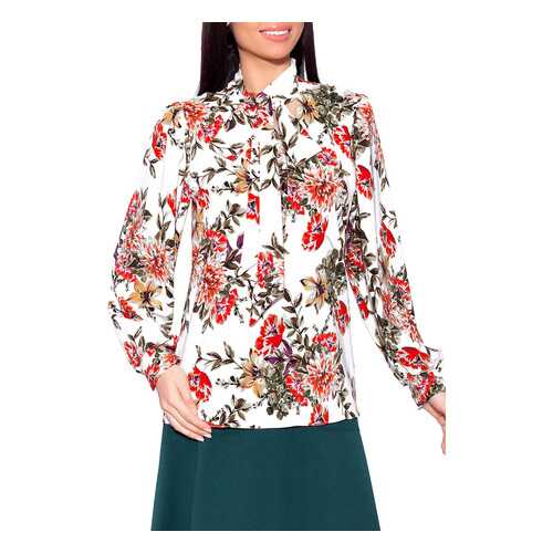 Блуза женская EMANSIPE 346890209 белая 52 RU в Wildberries