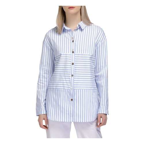 Блуза женская Helmidge 8606 голубая 18 в Wildberries