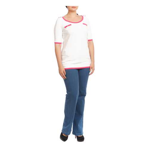 Блуза женская LAFEI-NIER H722485R белая 4XL в Wildberries