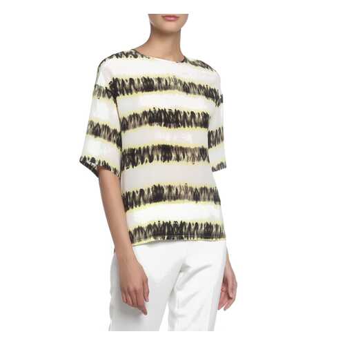 Блуза женская MSGM 144183 белая 42 IT в Wildberries