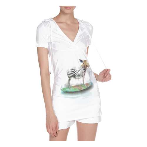 Туника женская PATRIZIA PEPE BEACHWEAR G86052885 белая L в Wildberries