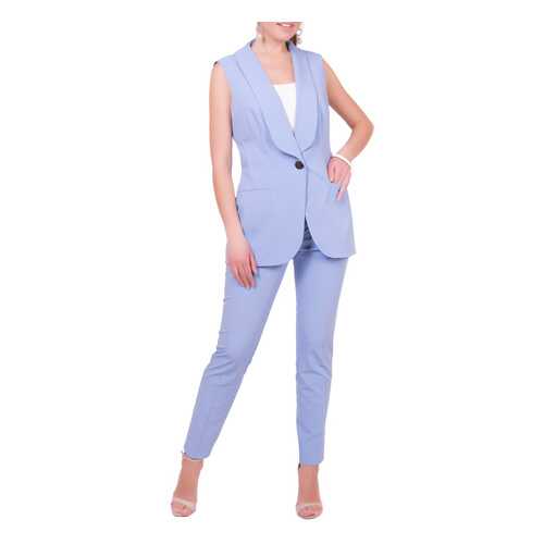 Брюки женские Argent LALPS8032-2 голубые 44 RU в Wildberries