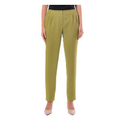 Брюки женские Argent VLQ901226 зеленые 46 RU в Wildberries