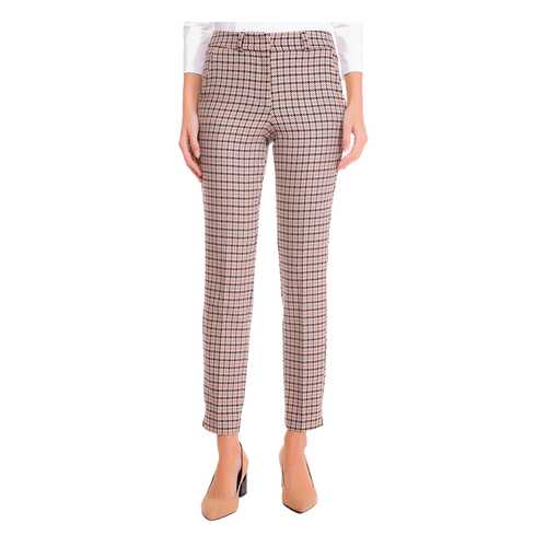 Брюки женские Argent VZQ909229 коричневые 50 RU в Wildberries