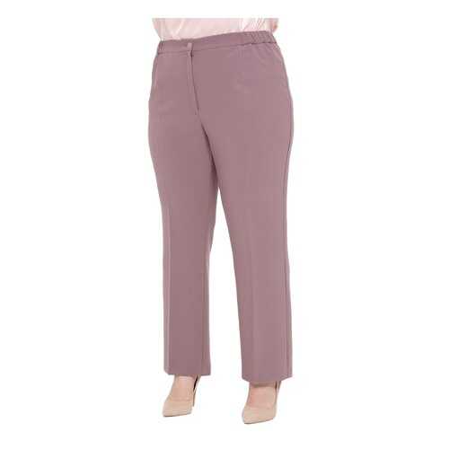 Брюки женские Интикома 718113 коричневые 56 RU в Wildberries
