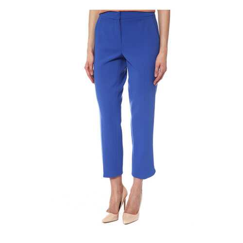 Брюки женские Max Mara 11311881/015 синие 46 IT в Wildberries