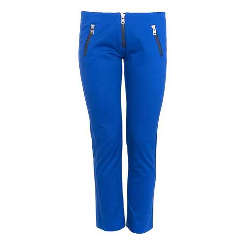 Брюки женские McQ Alexander McQueen 51842 синие 40 UK в Wildberries