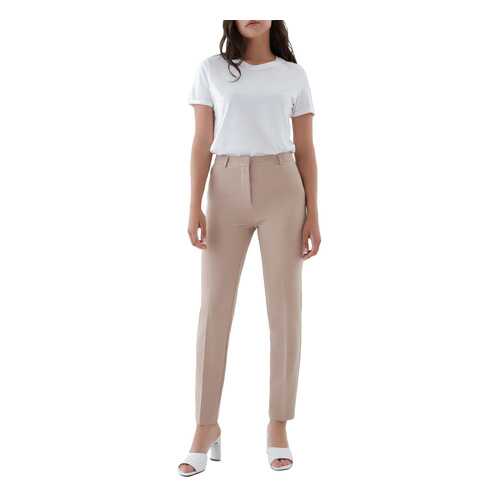 Брюки женские ZARINA 327204704 бежевые 48 в Wildberries