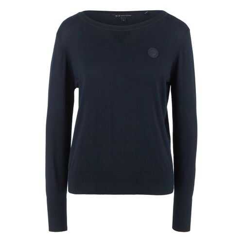 Джемпер женский Armani Exchange 8NYM4F YMB1Z синий XS в Wildberries