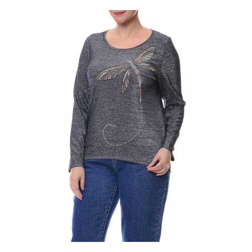Джемпер женский N.A.Z. 61609 серый 50 RU в Wildberries