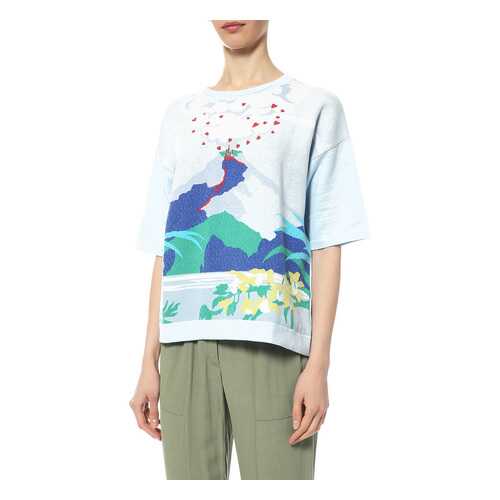 Джемпер женский P.A.R.O.S.H. COLCAN D510028 голубой L в Wildberries