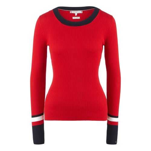 Джемпер женский Tommy Hilfiger WW0WW26541 красный M в Wildberries