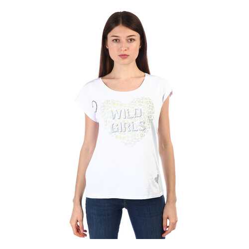 Футболка женская FRIEDA SQ60446 белая 38 в Wildberries