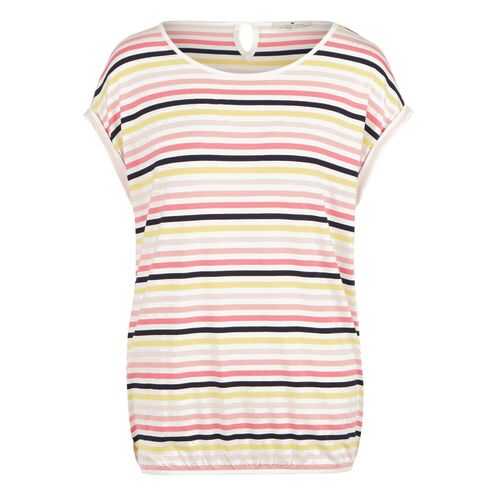 Футболка женская TOM TAILOR 1017095-21375 разноцветная M в Wildberries