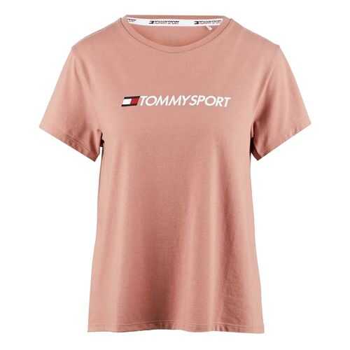 Футболка женская Tommy Sport S10S100445 розовая S в Wildberries