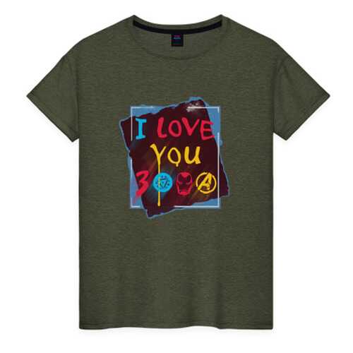 Футболка женская ВсеМайки 1844225 хаки XXXL в Wildberries