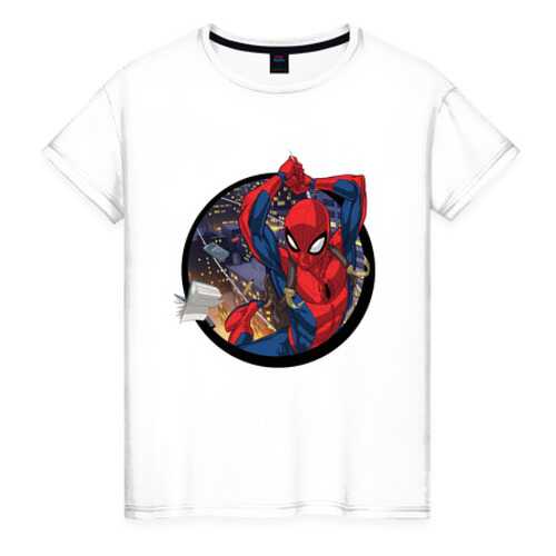 Футболка женская ВсеМайки 1845271 белая XXXL в Wildberries