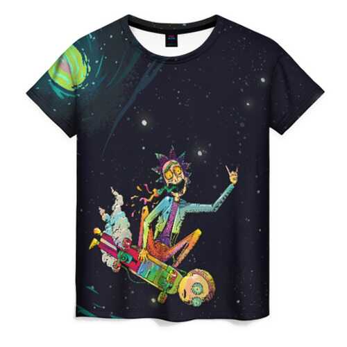 Футболка женская ВсеМайки 1926441 разноцветная XXXL в Wildberries