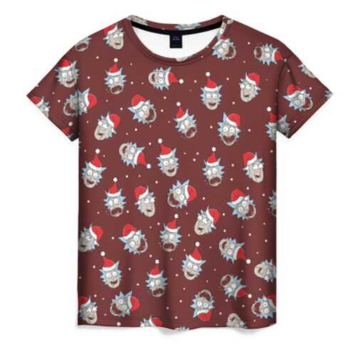 Футболка женская ВсеМайки 1966451 разноцветная XXXL в Wildberries