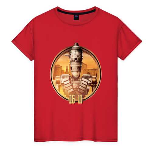 Футболка женская ВсеМайки 2177795 красная XXXL в Wildberries