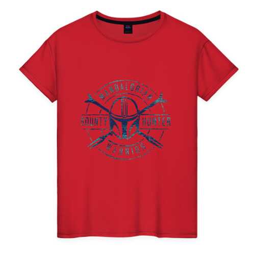 Футболка женская ВсеМайки 2177841 красная XL в Wildberries