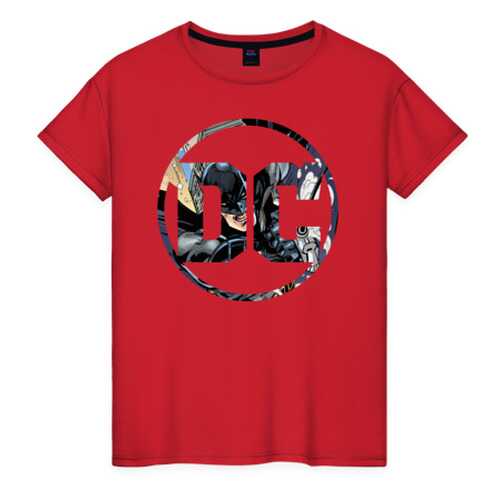 Футболка женская ВсеМайки 2227771 красная XL в Wildberries