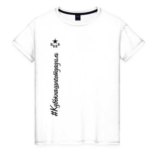 Футболка женская ВсеМайки 2453037 белая XXL в Wildberries