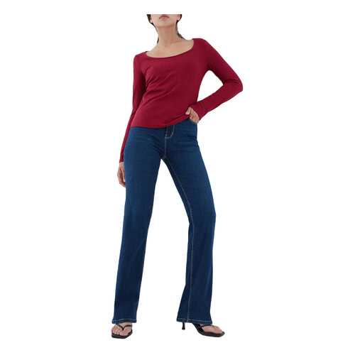 Футболка женская ZARINA 328540441 красная 46 в Wildberries