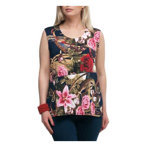Топ женский OLSI 1607005 синий 52 RU в Wildberries