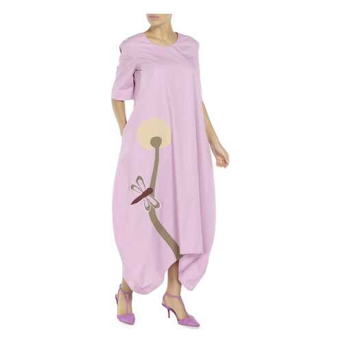 Платье женское Adzhedo 41452 розовое 4XL в Wildberries