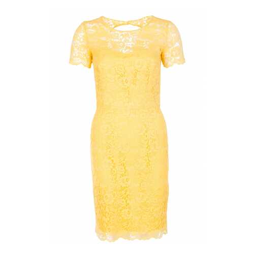 Платье женское Blugirl 65075 желтое 40 IT в Wildberries
